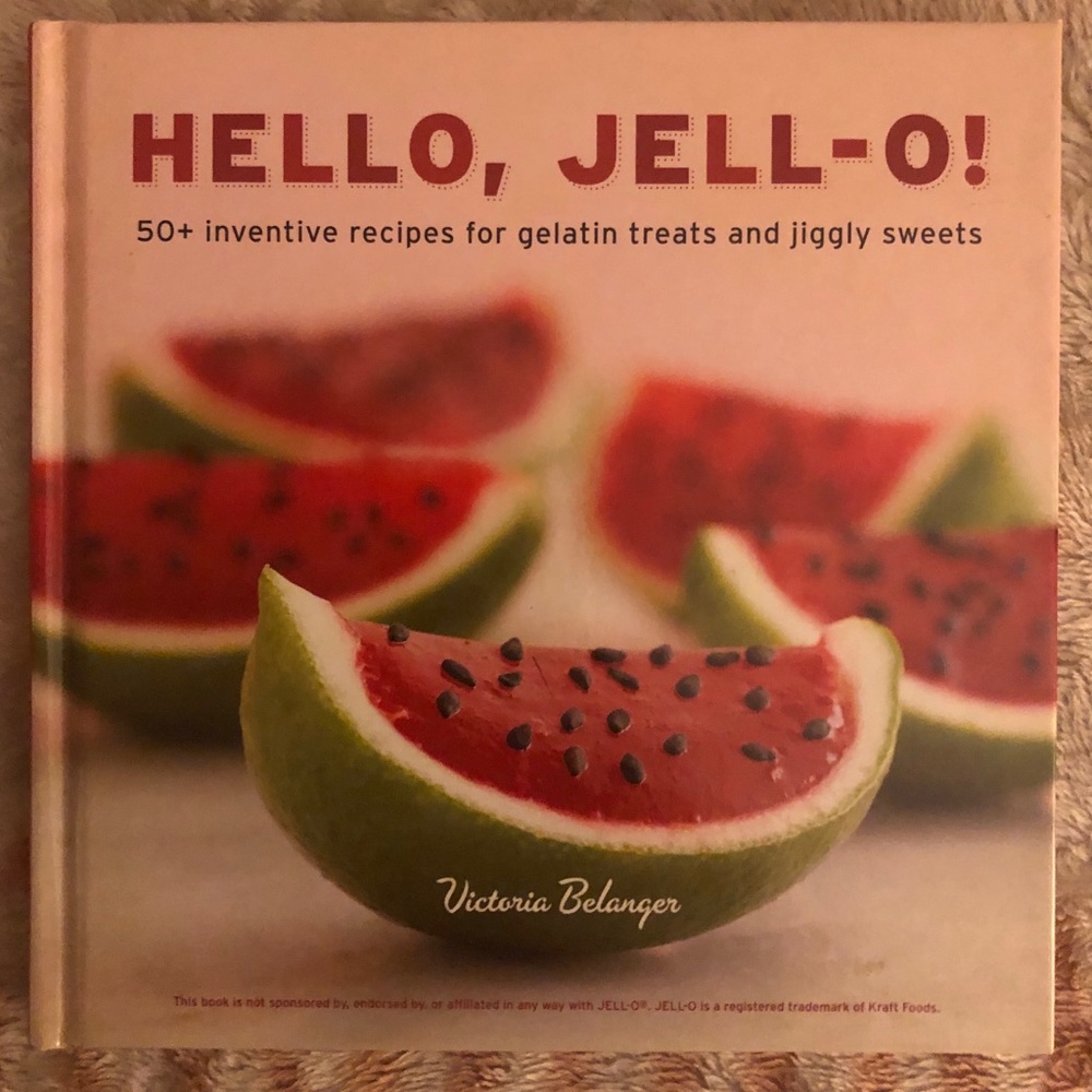 Jello recipe book